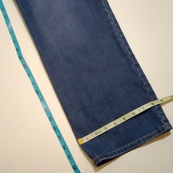 Gloria Vanderbilt All Around SLIMMING Effects Rail Straight Plus Sz 18 Stretch - Picture 9 of 11